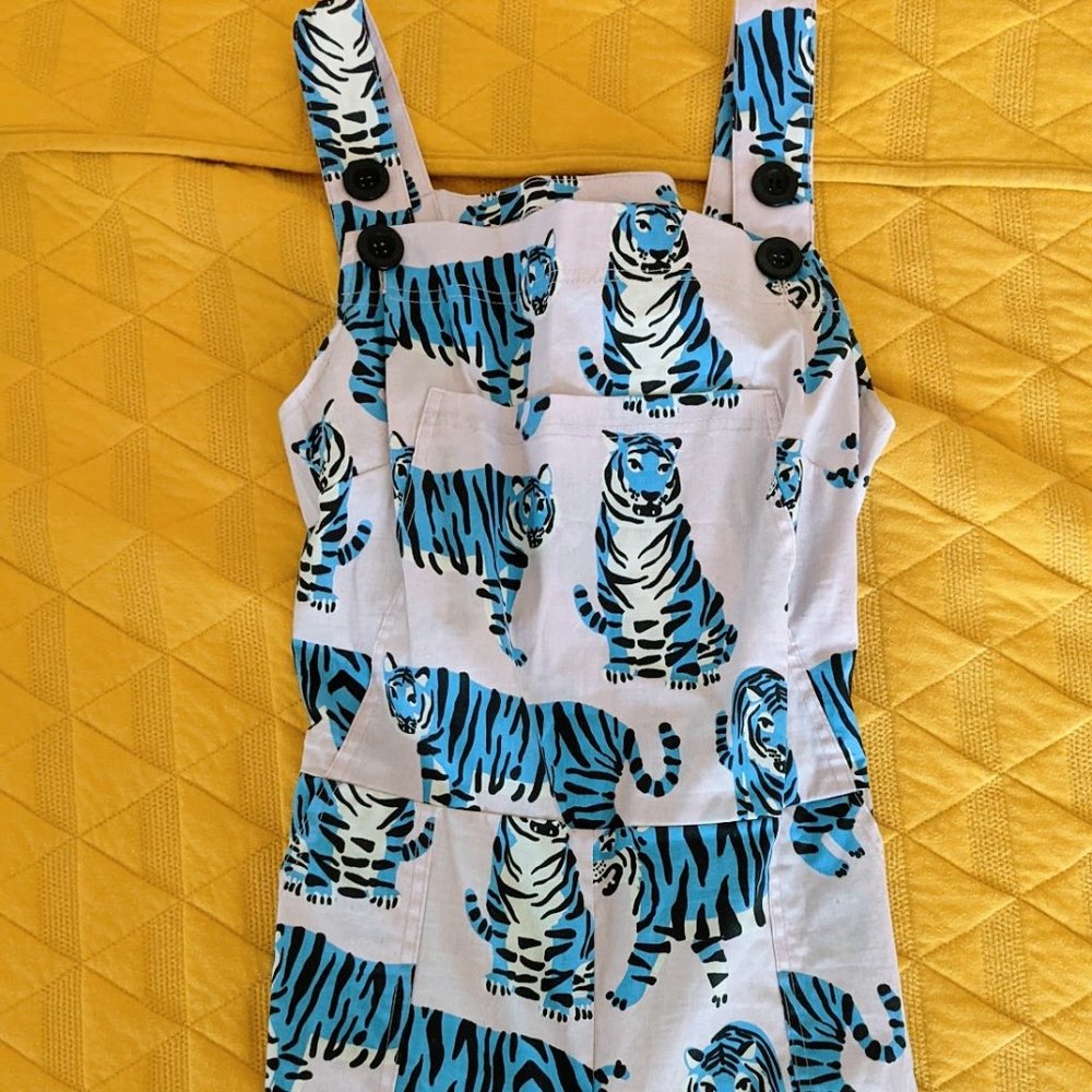 Nooworks Blue Tiger Overalls